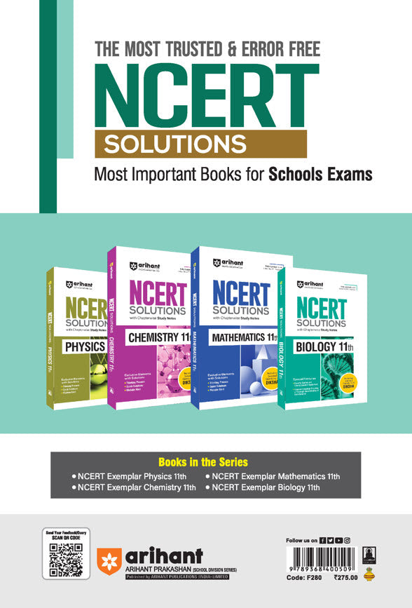 NCERT Exemplar 2025 Problems- Solution  Mathematics 11th
