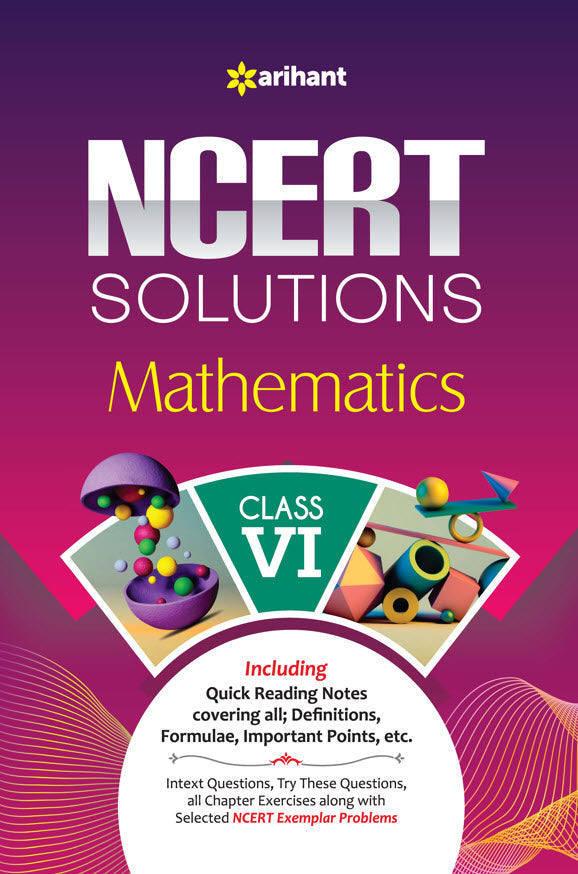 NCERT Solutions Mathematics  for class 6th