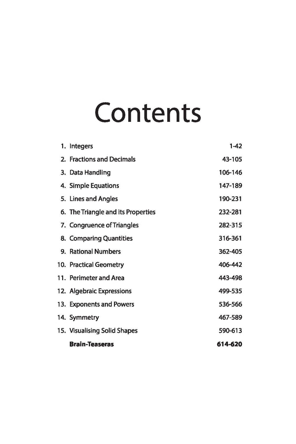 NCERT Solutions Mathematics  for class 7th