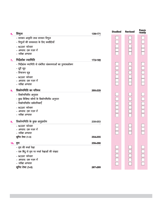 CBSE All in one Ganit (Maths) Class 10 Exam 2025-26 | NCERT, Exemplar & Other Questions, Sample Papers & Board Question, A-R, Case Study etc.| Revised Edition 2026