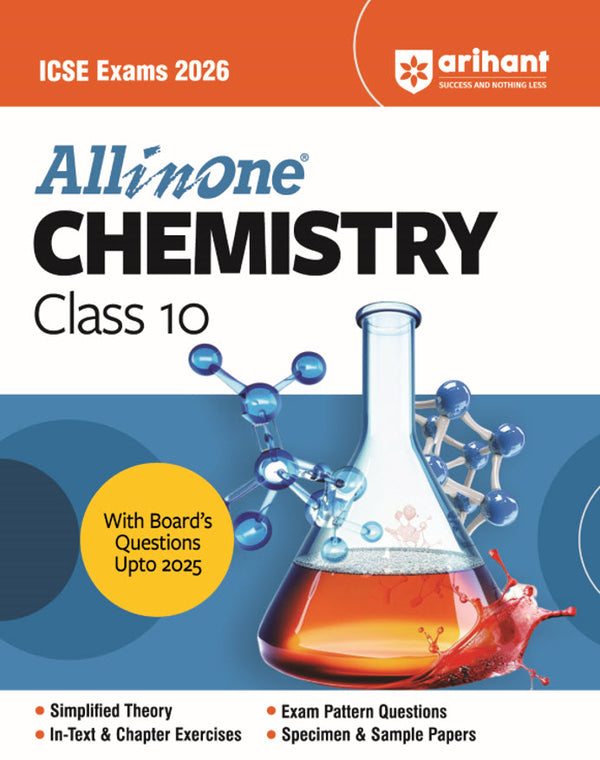 Combo of ICSE All in One class 10th Exam 2026 | English Lang, Hindi, Mathematics, Physics, Chemistry & Biology