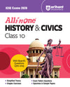 Combo of ICSE All in One Class 10th Exam 2026 | Physics, Chemistry, Mathematics, Biology, Hindi English Lang (Paper-1), History & Civics & Geography |  With Free Chapterwise Solved Mathematics