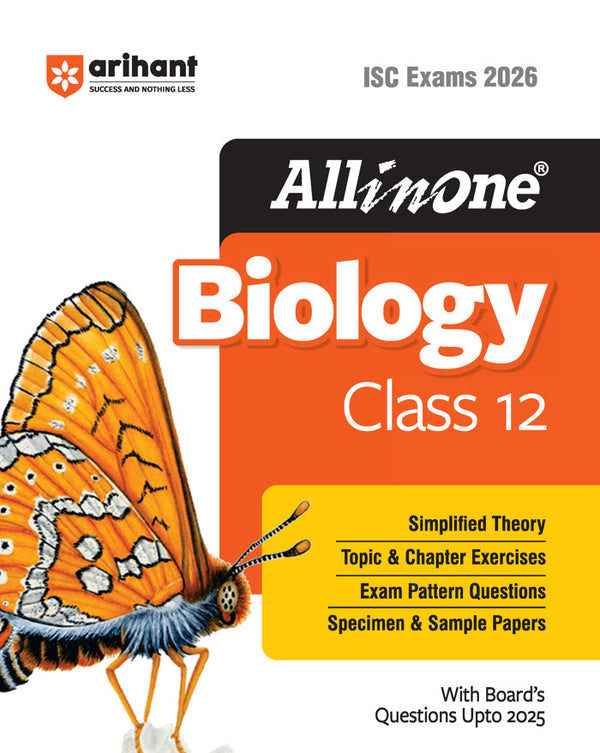 Combo of ISC All in One Class 12th | Physics, Chemistry, Mathematics & Biology | With Free Biology I-Succeed Sample Paper