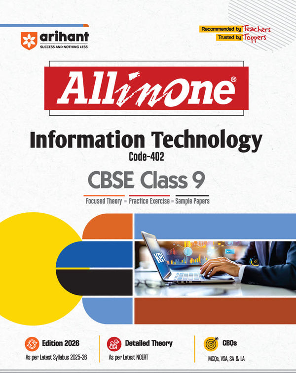 All In One CBSE Information Technology Class 9th | For CBSE Exams 2026 | Based On Latest NCERT