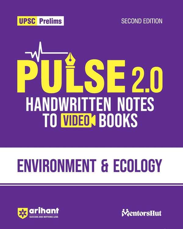 Combo of Pulse 2.0 Hand Written Notes Ancient & Medieval India, Arts & Culture, Indian Economy,  Science & Technology, Modern Indian History, Indian Polity Conceptional Geography, UPSC Through Maps & Environment & Ecology | English Medium