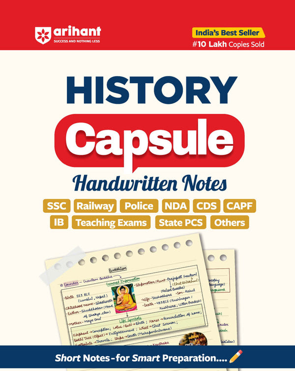 Combo of Handwritten Capsule | Polity, History, Static G.K, Economics, Geography & Science | English Medium