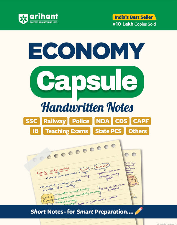 Combo of Handwritten Capsule | Polity, History, Static G.K, Economics, Geography & Science | English Medium