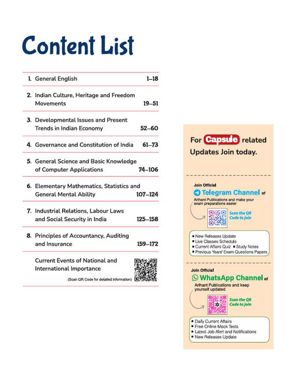 UPSC-EPFO (Enforcement Officers/ Accounts Officers Assistant Provident Fund Commissioner) 2025 | Capsule Handwritten Notes | Based on Latest Syllabus