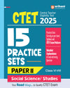 Combo of CTET 2025 Social Science & Studies And Math & Science  Class VI-VIII (Junior Level) - (Paper - 2) | English Medium