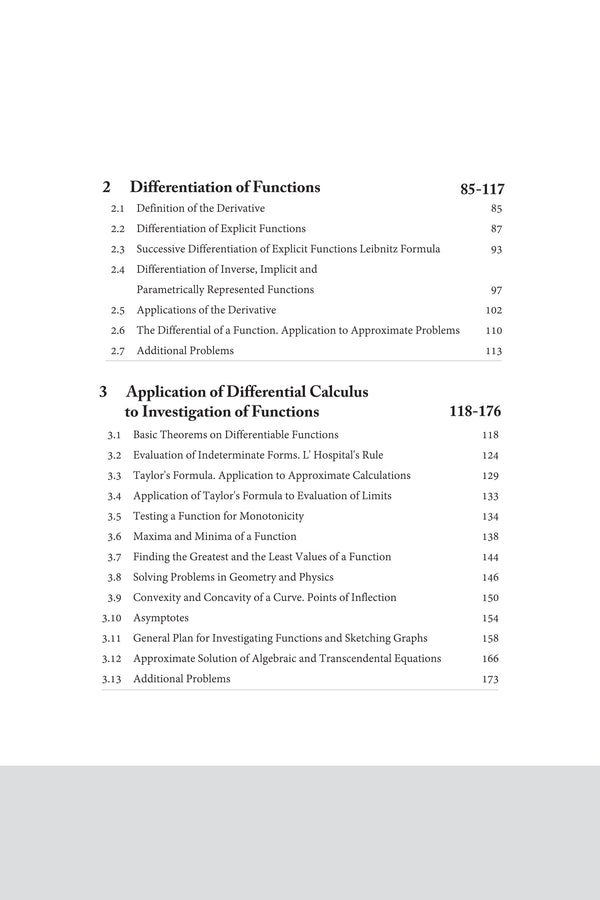 Classic Texts Series - Problems in Calculus of One Variable | By IA Maron