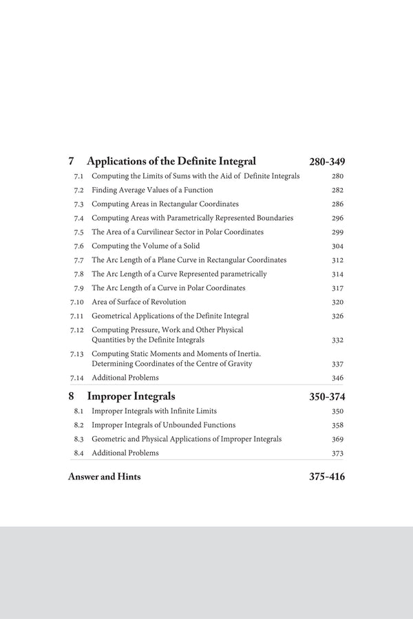 Classic Texts Series - Problems in Calculus of One Variable | By IA Maron