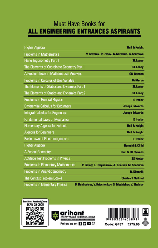 Classic Texts Series - Problems in Calculus of One Variable | By IA Maron