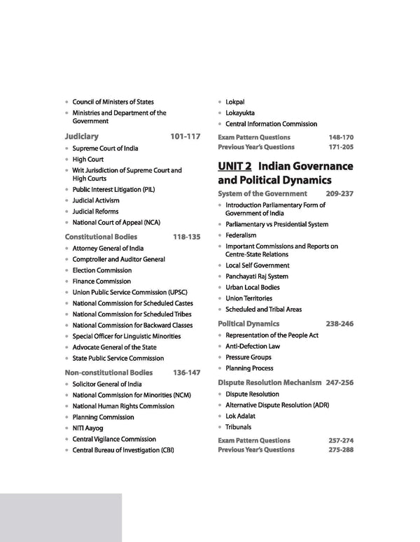 IAS Mains General Studies Paper - 2 Governance, Constitution, Polity, Social Justice & International Relations