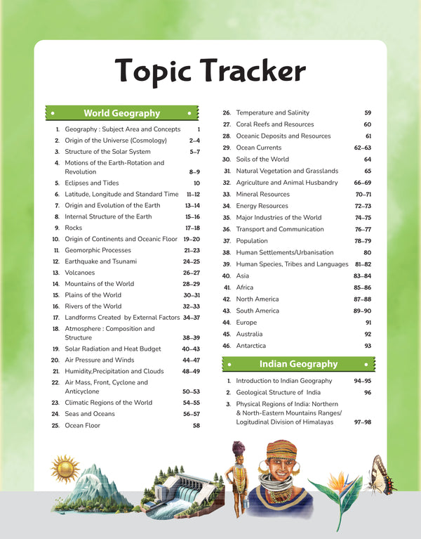 GPS Indian Geography: India and World | with Infographics Mindmaps & Flowcharts | for UPSC, IAS, PCS, SSC, Railway, NDA, CDS &  Other Competitive Exams | Hindi Medium