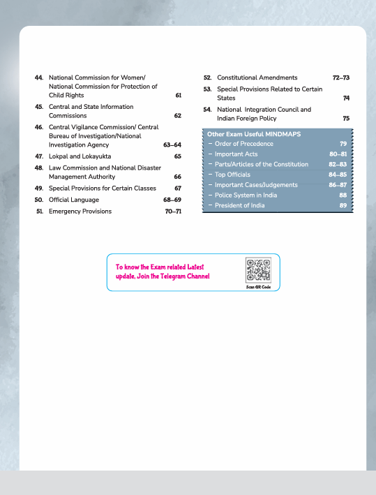 GPS Indian Polity | with Infographics Mindmaps & Flowcharts | for UPSC, IAS, PCS, SSC, Railway, NDA, CDS &  Other Competitive Exams | Hindi Medium