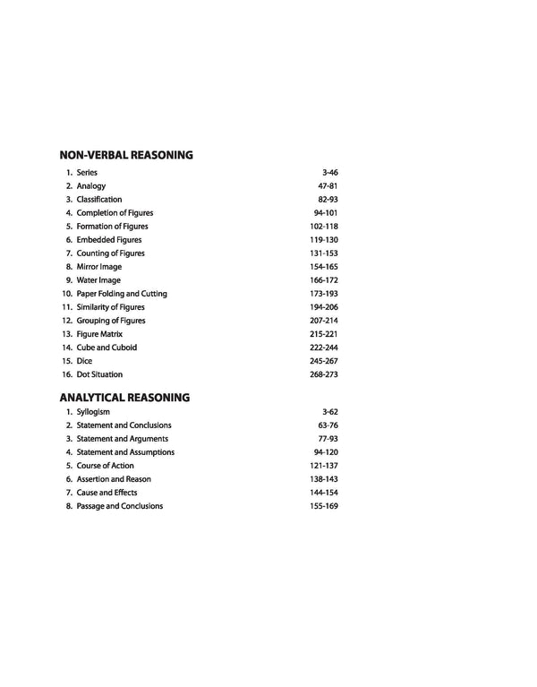 A New Approach to Reasonong (Verbal, Non-Verbal & Analytical) | English Medium