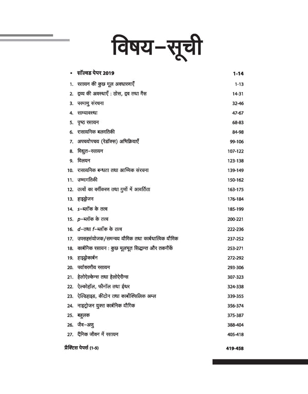 Madhya Pradesh Higher Secondary Teacher Chemistry (Rasayan Vigyan) Online Exam 2025 | Hindi Medium