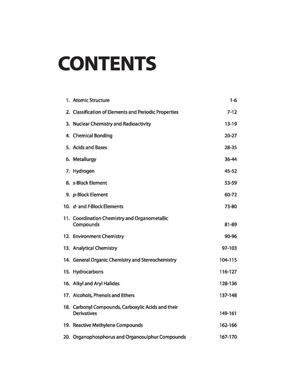 Post Graduate (PG) Entrance Exam - Chemistry| English Medium
