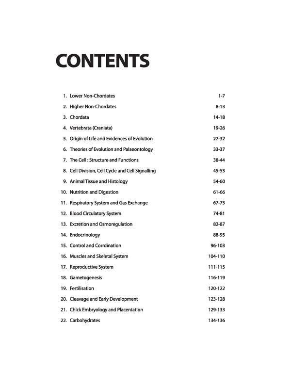 Post Graduate (PG) Entrance Exam - Zoology | English Medium