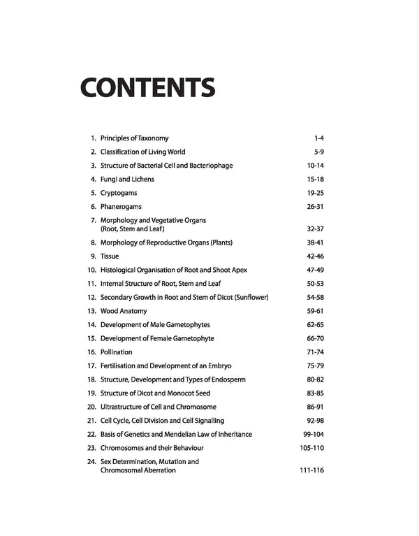 Post Graduate (PG) Entrance Exam - Botany | English Medium