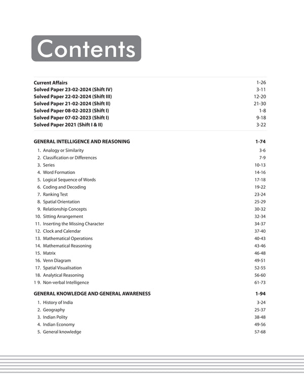 SSC Constable (GD) Exam 2025 | Study Guide | English Medium