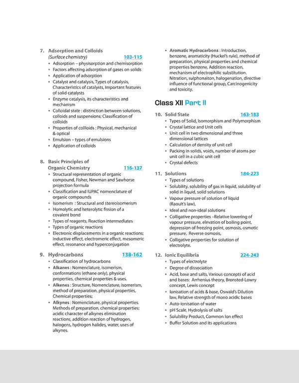 MHT CET Prep Guide 2025 Chemistry | Revised and Updated Edition