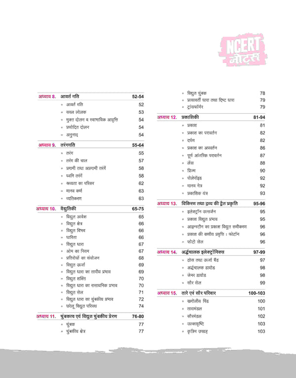 NCERT Notes General Science (Class 6-12) | 2nd Revised Edition | For UPSC and Other Competitive Exams | Hindi Medium