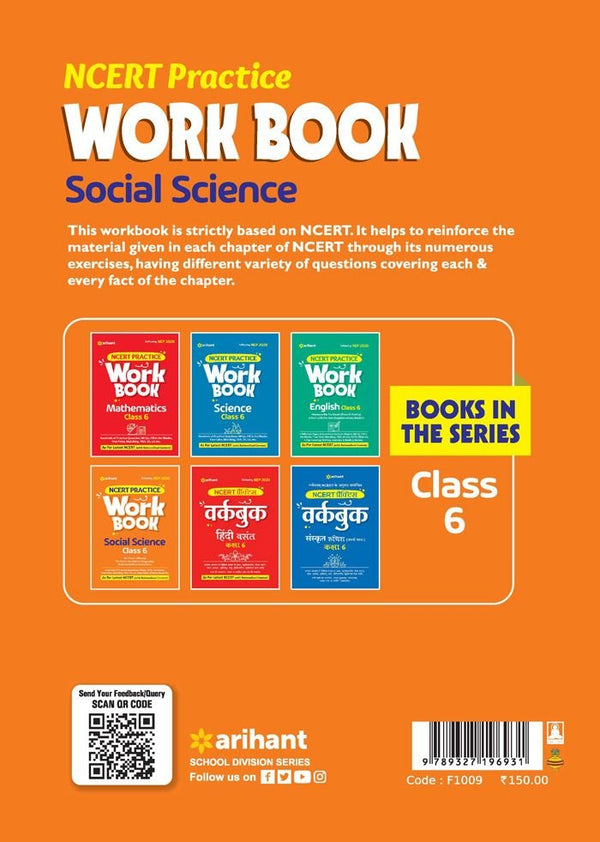 NCERT Practice Workbook Social Science  Class 6