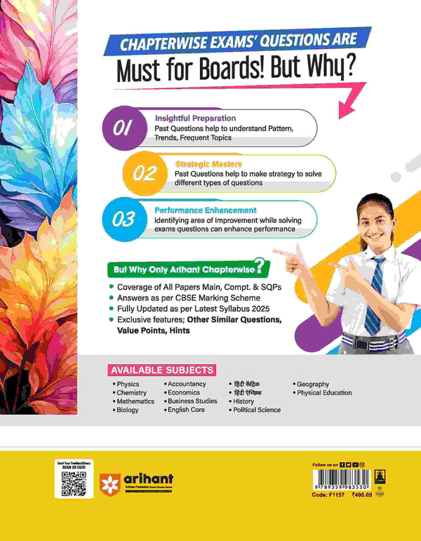 CBSE Class 12th English Core | Chapterwise-Question Bank (2024 - 2011)