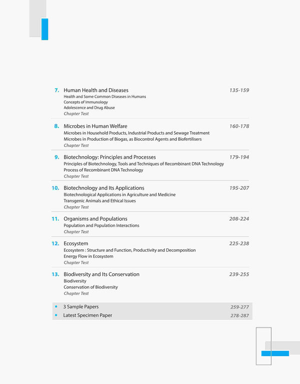 ISC Biology Class 12th | 20 Years Chapterwise Topicwise Question Bank (2024 -2001)