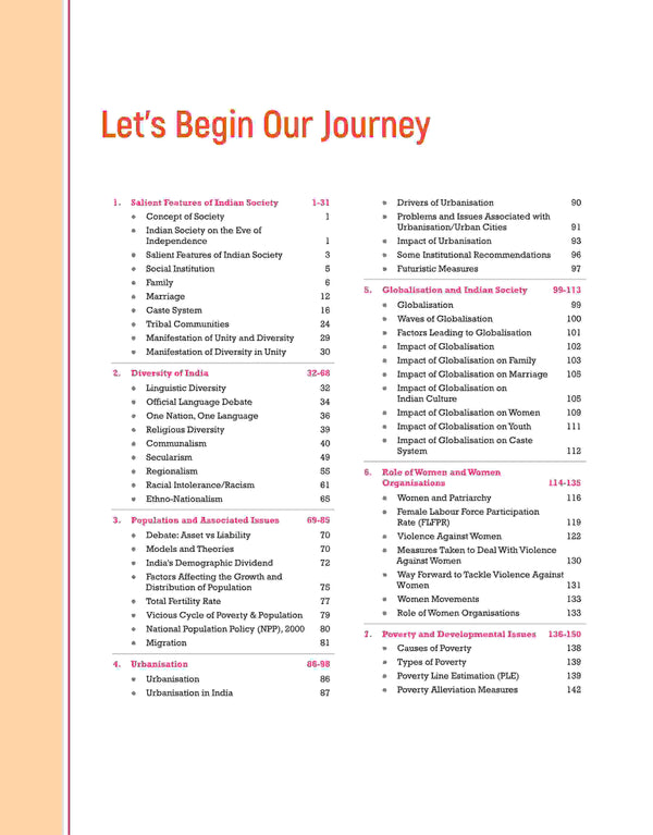 Pulse Handwritten Notes IAS Mains - Indian Society (GS-1) & Social Justice (GS-2)| First Edition