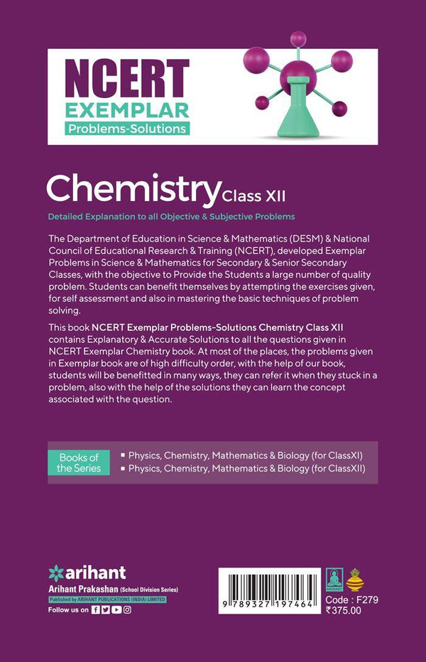 NCERT Exemplar Problems-Solutions Chemistry Class 12th