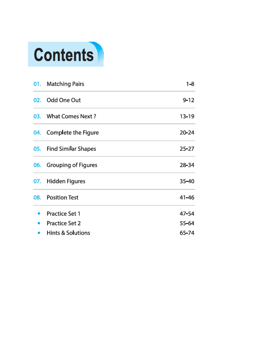 Olympiad ACE Reasoning Class 1 | A Comprehensive Practice Book | ACE Your Olympiad Preparation