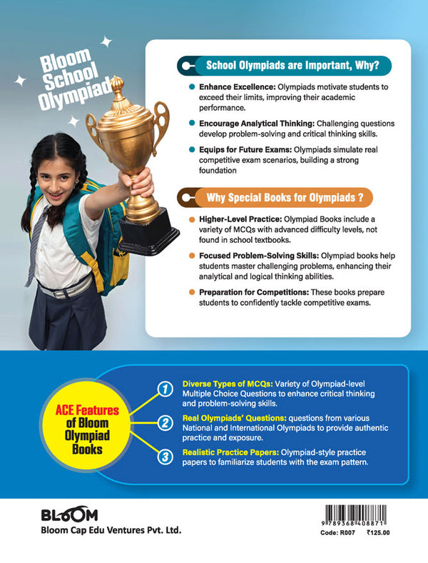 Olympiad ACE Reasoning Class 7 | A Comprehensive Practice Book | ACE Your Olympiad Preparation