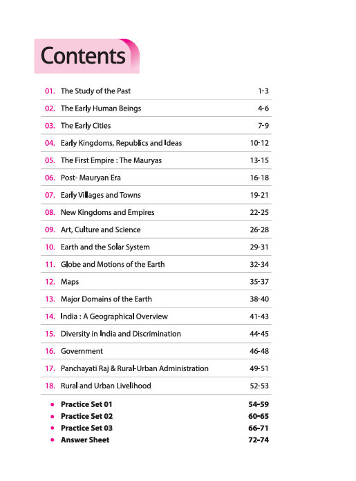 Olympiad ACE Social Studies Class 6 | A Comprehensive Practice Book | ACE Your Olympiad Preparation