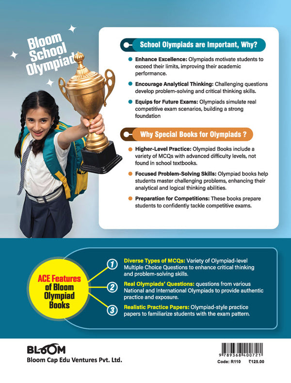 Olympiad ACE  Samanya Gyan (General Knowledge) Class 6 | A Comprehensive Practice Book | ACE Your Olympiad Preparation