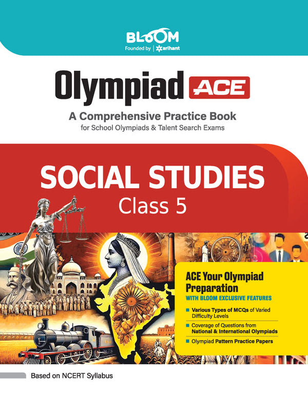 Combo of Olympiad ACE Class 5 | English, Maths, Science,  Reasoning, Computer, Hindi & General knowledge