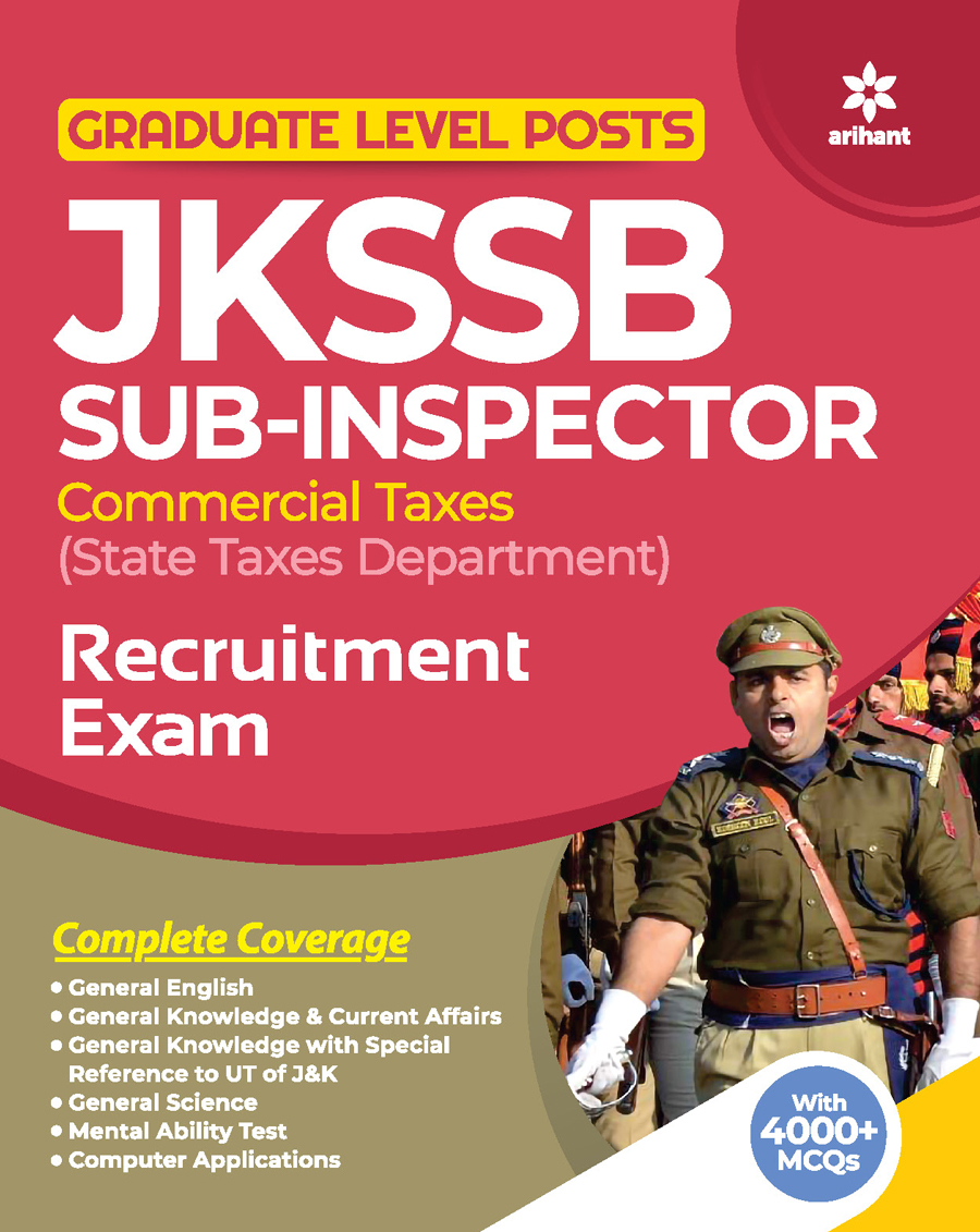 JKSSB Sub Inspector Exam Guide 2021