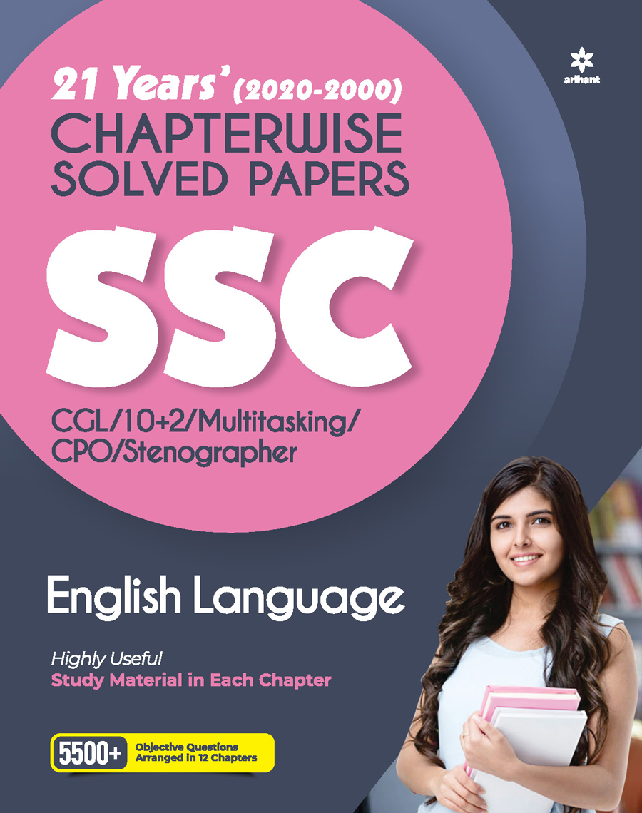 SSC Chapterwise Solved Papers English Language 2021