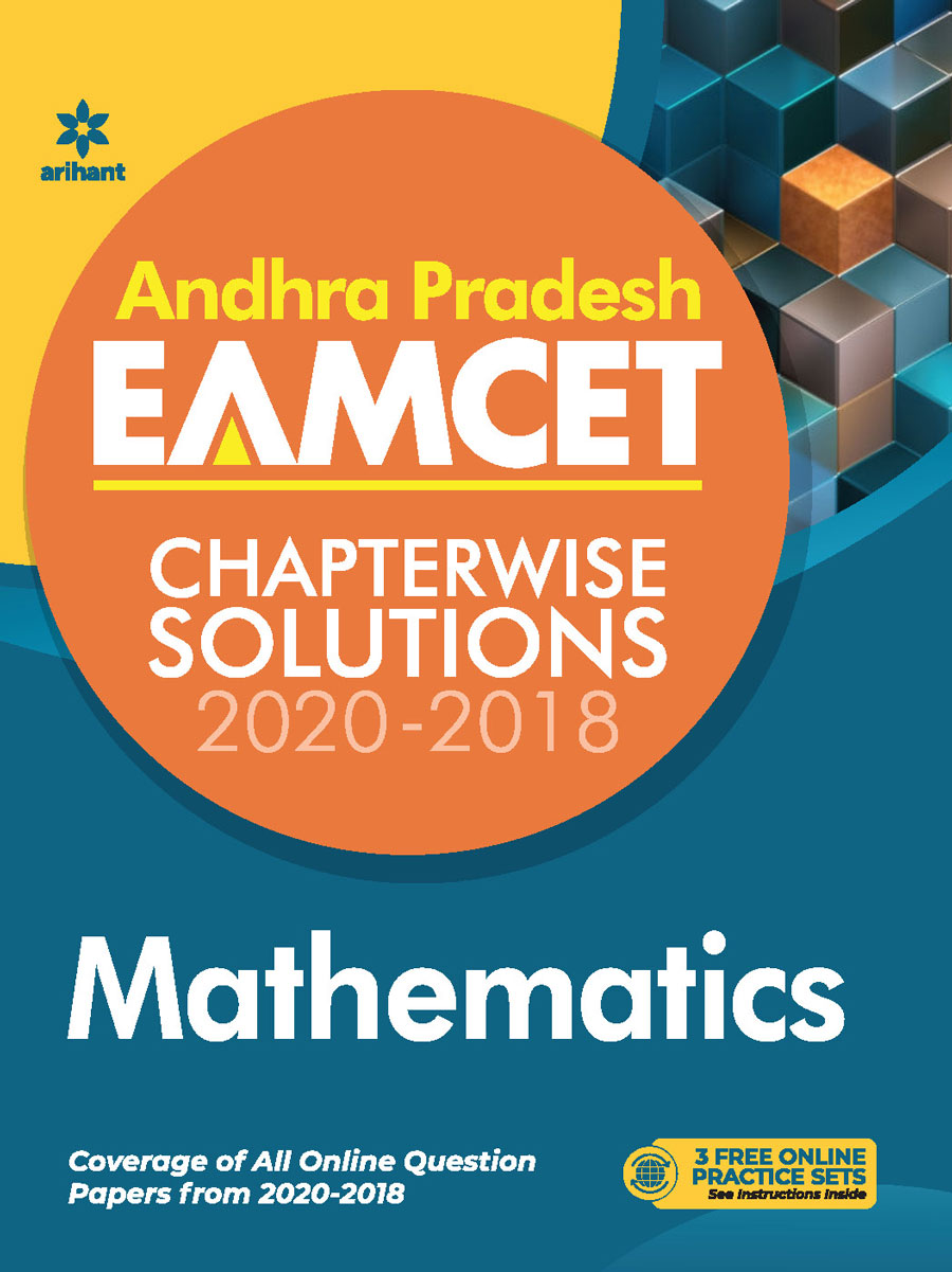 Andhra Pradesh EAMCET Chapterwise Solutions 2020-2018 Mathematics for 2021 Exam