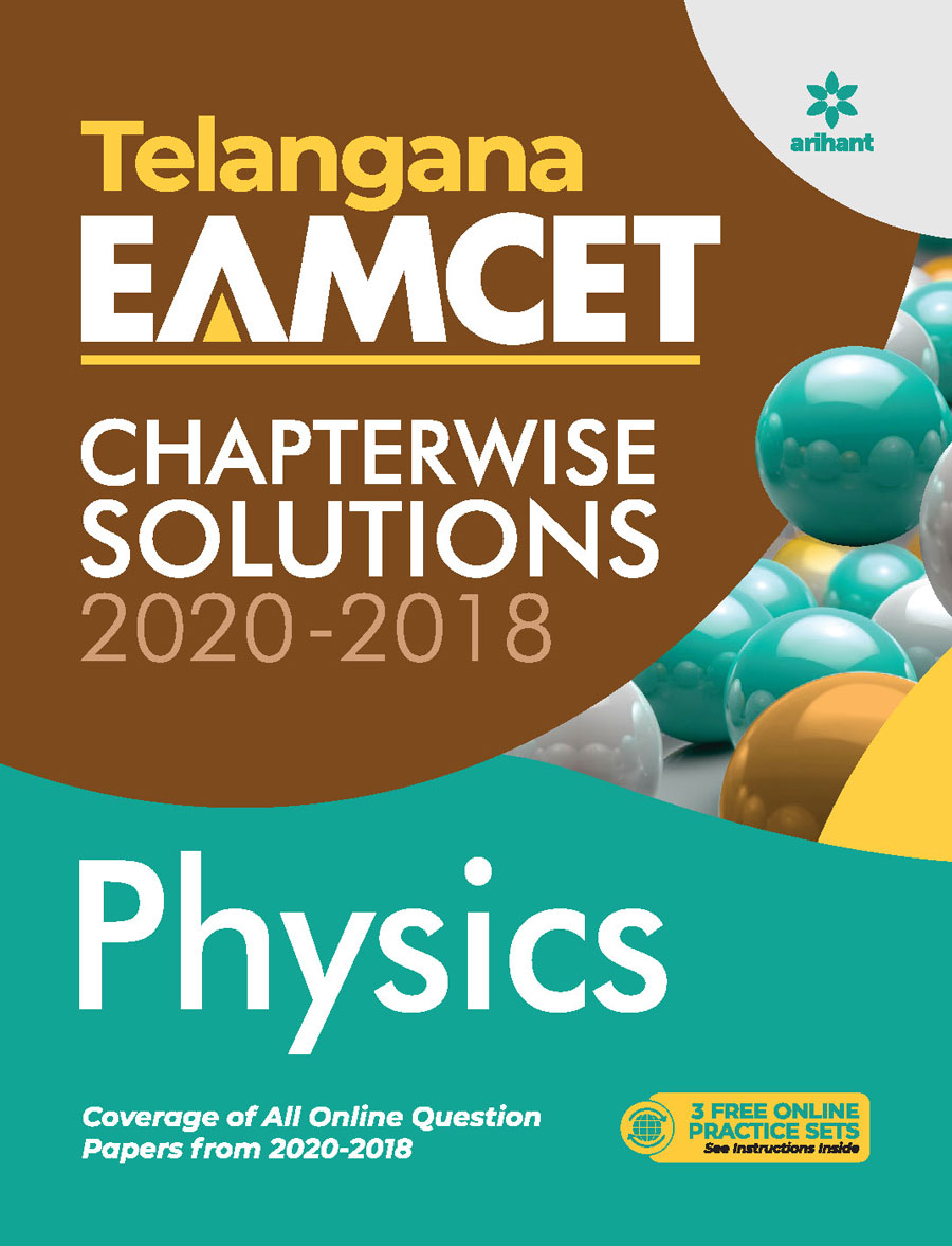 Telangana EAMCET Chapterwise Solutions 2020-2018 Physics for 2021 Exam
