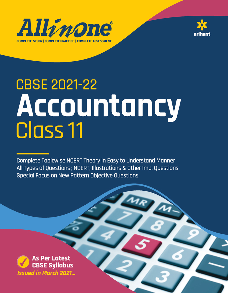 CBSE All In One Accountancy  Class 11  for 2022 Exam (Updated edition for Term 1 and 2)