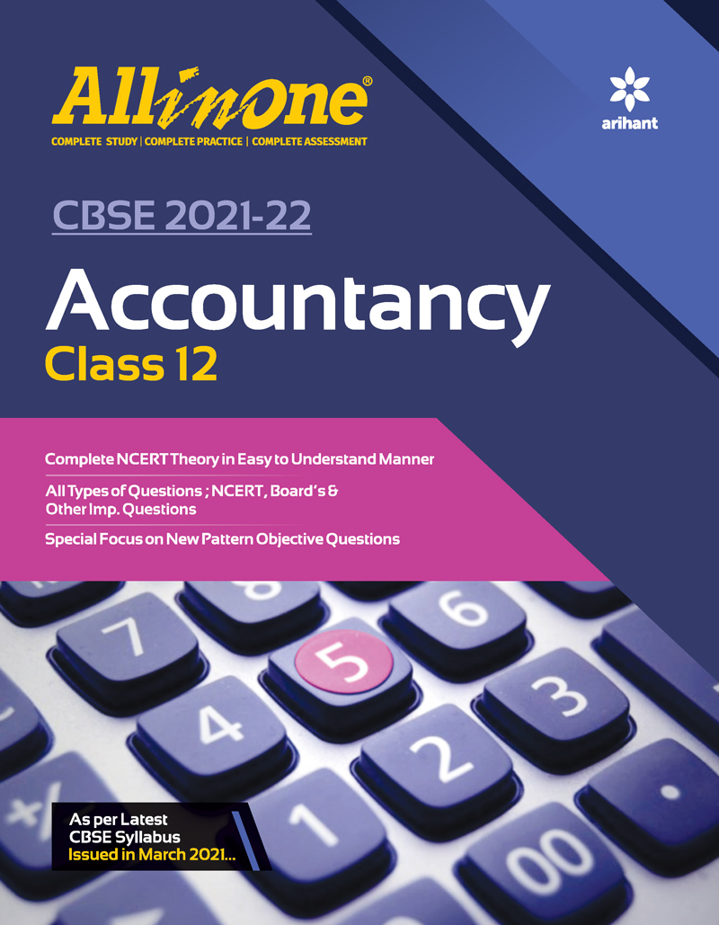 CBSE All In One Accountancy  Class 12  for 2022 Exam (Updated edition for Term 1 and 2)
