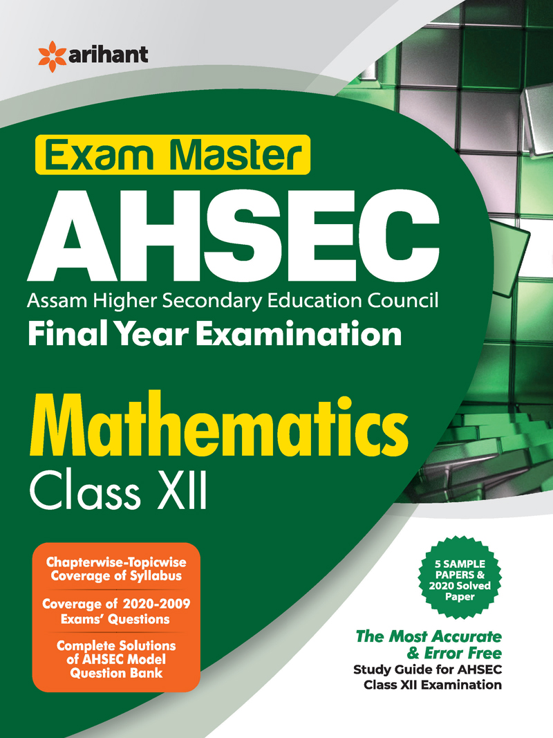 Exam Master AHSEC Mathematics Class 12 2021-22