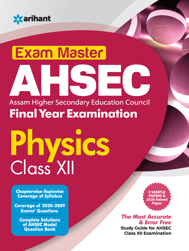 Exam Master AHSEC Physics Class 12 2021-22