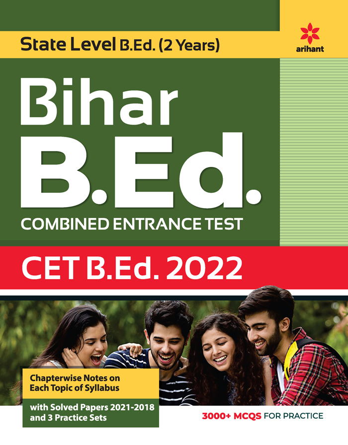 State Level  B.Ed (2 Years) Bihar B.Ed Combined Entrance Test  CET B.Ed .2022