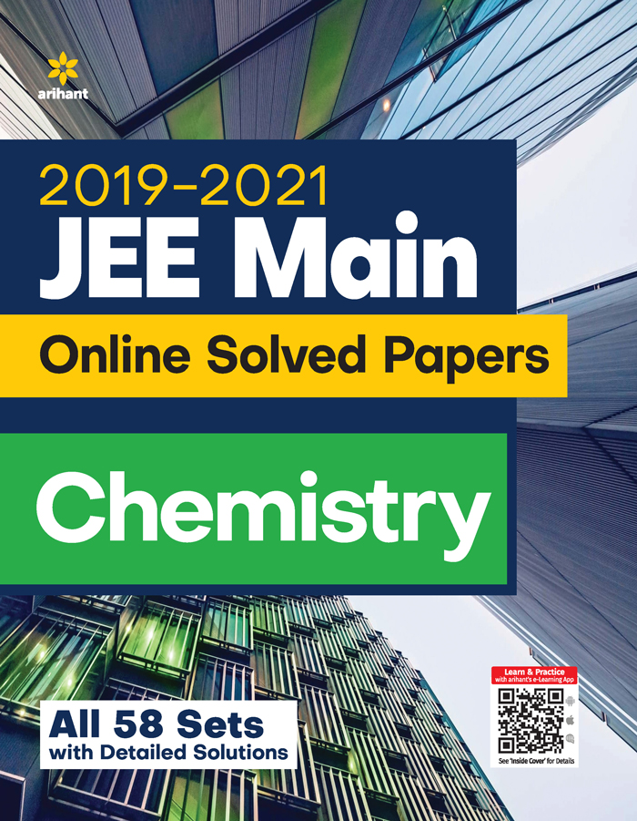 2019-2021 JEE Main Online Solved Papers Chemistry  (All 58 Sets with detailed Solution)