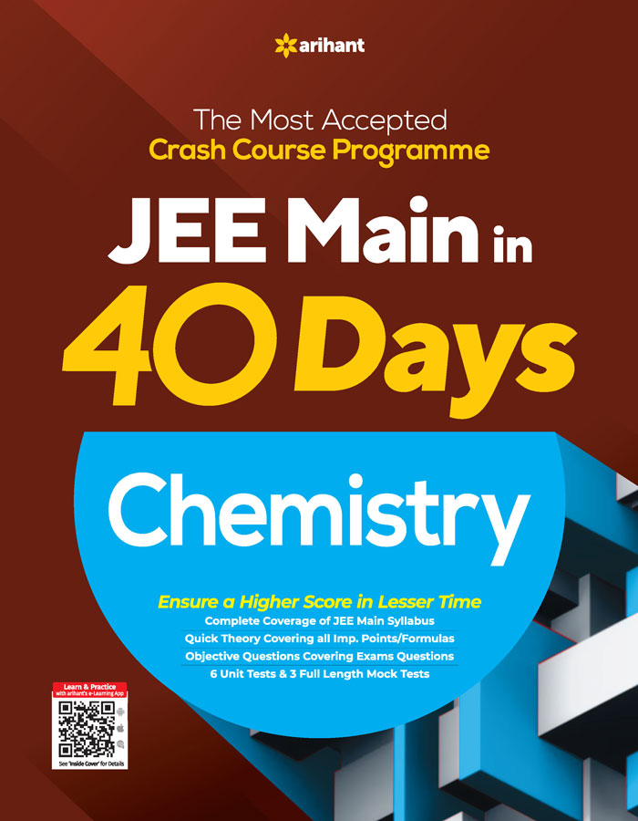 40 Days Crash Course for JEE Main Chemistry