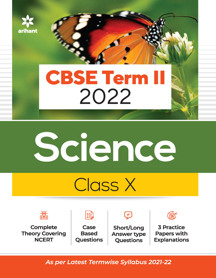 CBSE Science Term 2 Class 10 for 2022 Exam (Cover Theory and MCQs)