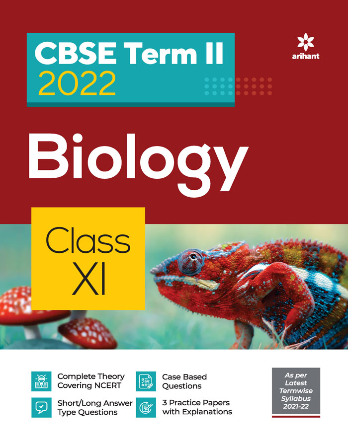 CBSE Biology Term 2 Class 11 for 2022 Exam (Cover Theory and MCQs)